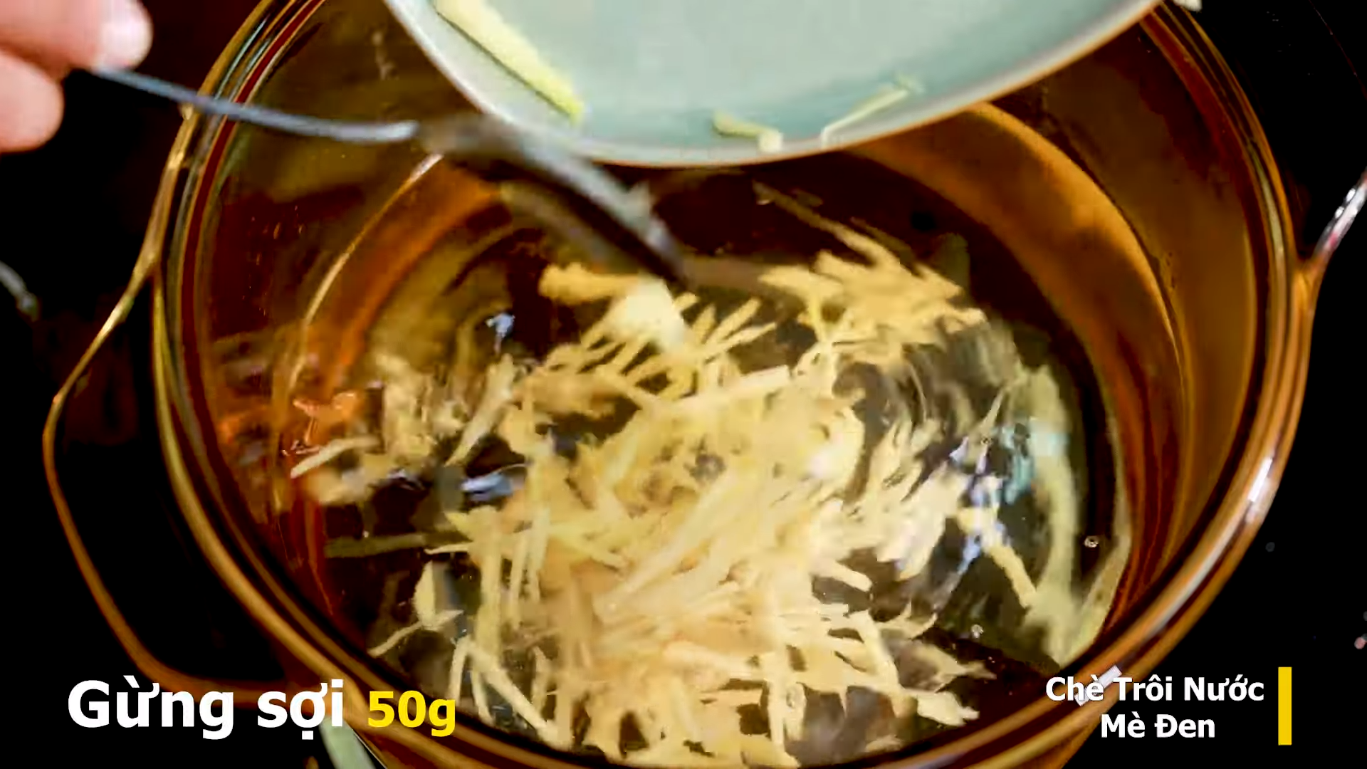 Cách nấu Chè Trôi Nước Khổ Qua Mè Đen mềm dẻo - không bị cứng kiểu Hoa